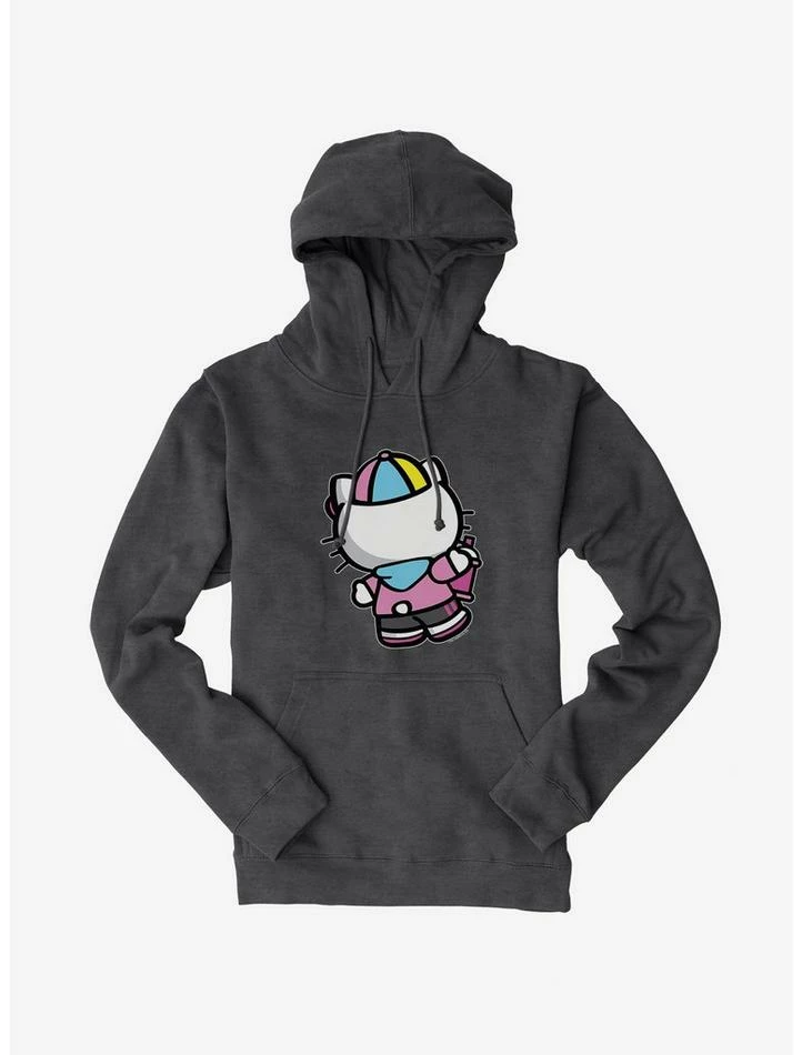 Wholesale ❤️ Hello Kitty Spray Can Back Hoodie ✔️ 5 Wholesale ❤️ Hello Kitty Spray Can Back Hoodie ✔️ - Image 3