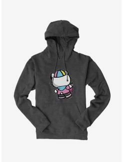 Wholesale ❤️ Hello Kitty Spray Can Back Hoodie ✔️