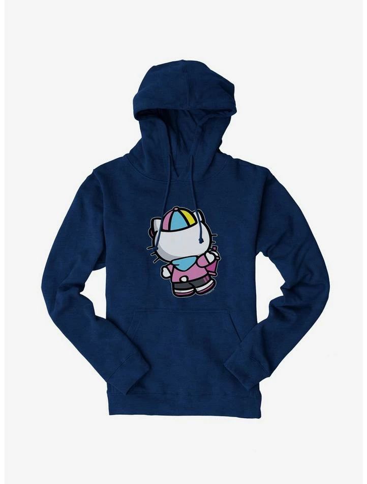 Wholesale ❤️ Hello Kitty Spray Can Back Hoodie ✔️ 6 Wholesale ❤️ Hello Kitty Spray Can Back Hoodie ✔️ - Image 4