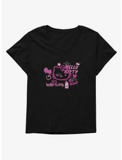 Budget 👏 Hello Kitty Be Kind 👧 Girls T-Shirt Plus Size 🛒 -Cheap Sanrio Store 17259103 hi