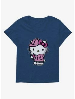 Best Pirce 🌟 Hello Kitty Pink Front 👧 Girls T-Shirt Plus Size 👍 -Cheap Sanrio Store 17259238 hi