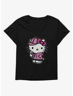 Best Pirce 🌟 Hello Kitty Pink Front 👧 Girls T-Shirt Plus Size 👍 -Cheap Sanrio Store 17259247 hi