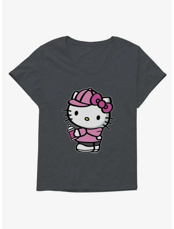 Coupon 👍 Hello Kitty Pink Side 👧 Girls T-Shirt Plus Size ✨ 5 Coupon 👍 Hello Kitty Pink Side 👧 Girls T-Shirt Plus Size ✨ - Image 3