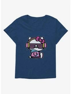 Outlet 👏 Hello Kitty Shutter Sunnies 👧 Girls T-Shirt Plus Size 🥰 -Cheap Sanrio Store 17259346 hi