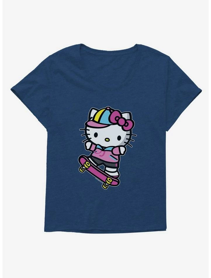 Hot Sale โจ Hello Kitty Skateboard ๐ง Girls T-Shirt Plus Size ๐คฉ 5 Hot Sale โจ Hello Kitty Skateboard ๐ง Girls T-Shirt Plus Size ๐คฉ - Image 3