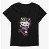 Hot Sale ✨ Hello Kitty Skateboard 👧 Girls T-Shirt Plus Size 🤩