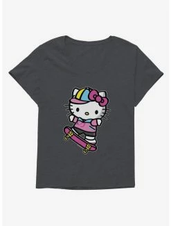 Hot Sale โจ Hello Kitty Skateboard ๐ง Girls T-Shirt Plus Size ๐คฉ 11 Hot Sale โจ Hello Kitty Skateboard ๐ง Girls T-Shirt Plus Size ๐คฉ -Cheap Sanrio Store 17259400 hi