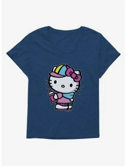 Brand new ❤️ Hello Kitty Spray Can Side 👧 Girls T-Shirt Plus Size ✔️ -Cheap Sanrio Store 17259490 hi 1