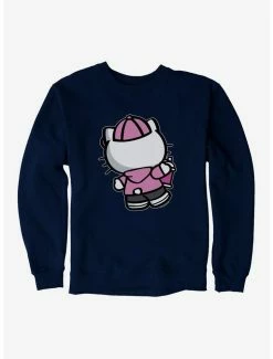 Promo ⌛ Hello Kitty Pink Back Sweatshirt 🥰 -Cheap Sanrio Store 17260943 hi