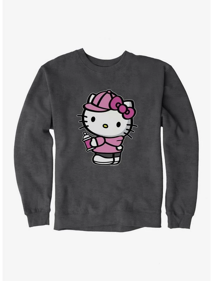 Brand new ๐ Hello Kitty Pink Side Sweatshirt โค๏ธ 3 Brand new ๐ Hello Kitty Pink Side Sweatshirt โค๏ธ