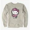 Best Sale 💯 Hello Kitty Pink Side Sweatshirt 😀 -Cheap Sanrio Store 17261009 hi