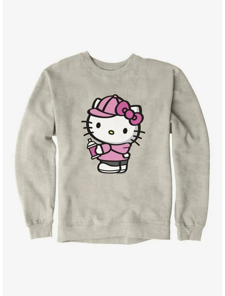 Best Sale 💯 Hello Kitty Pink Side Sweatshirt 😀 3 Best Sale 💯 Hello Kitty Pink Side Sweatshirt 😀