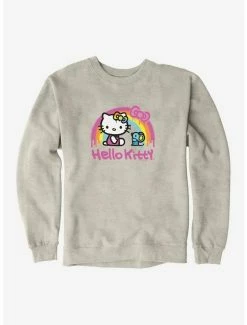 New 👍 Hello Kitty Rainbow Graffiti Sweatshirt 🔥