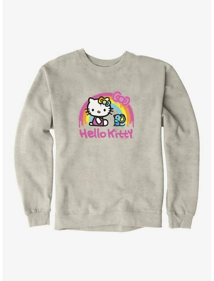 New ๐ Hello Kitty Rainbow Graffiti Sweatshirt ๐ฅ 3 New ๐ Hello Kitty Rainbow Graffiti Sweatshirt ๐ฅ