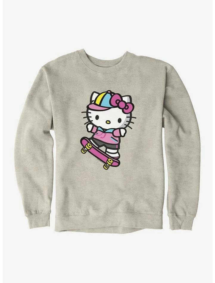Best Sale 🛒 Hello Kitty Skateboard Sweatshirt 🎁 3 Best Sale 🛒 Hello Kitty Skateboard Sweatshirt 🎁