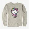 Buy 🔔 Hello Kitty Spray Can Front Sweatshirt 😀 -Cheap Sanrio Store 17261164 hi