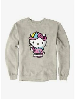 Buy 🔔 Hello Kitty Spray Can Front Sweatshirt 😀