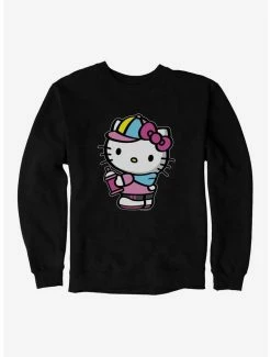 Discount 💯 Hello Kitty Spray Can Side Sweatshirt ❤️ -Cheap Sanrio Store 17261170 hi