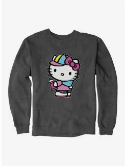 Discount 💯 Hello Kitty Spray Can Side Sweatshirt ❤️ -Cheap Sanrio Store 17261176 hi 1