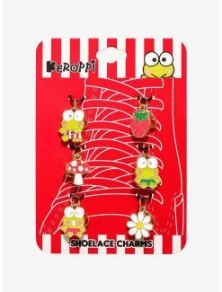 New 💯 Keroppi 👟 Shoe Hang Charm Set 😀 -Cheap Sanrio Store 17284284 av2