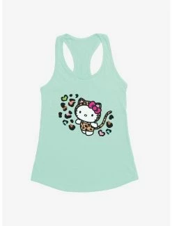 Deals ✔️ Hello Kitty Jungle Paradise Animal Spots 👧 Girls Tank 💯 -Cheap Sanrio Store 17386168 hi