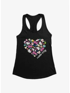 Buy 🛒 Hello Kitty Jungle Paradise Spotted Heart 👧 Girls Tank ✔️ -Cheap Sanrio Store 17386273 hi