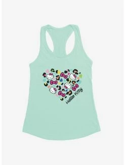 Buy 🛒 Hello Kitty Jungle Paradise Spotted Heart 👧 Girls Tank ✔️ -Cheap Sanrio Store 17386287 hi
