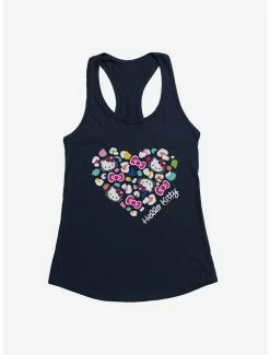 Buy 🛒 Hello Kitty Jungle Paradise Spotted Heart 👧 Girls Tank ✔️ -Cheap Sanrio Store 17386308 hi