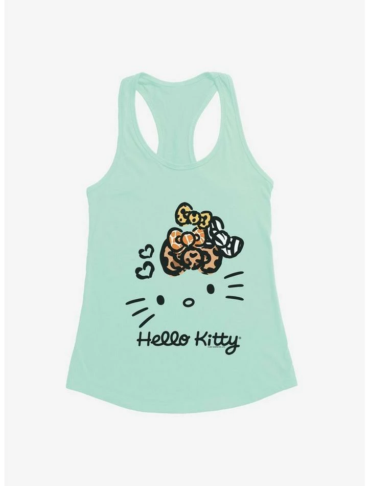 Outlet ๐ Hello Kitty Jungle Paradise Stencil Outline ๐ง Girls Tank ๐ 5 Outlet ๐ Hello Kitty Jungle Paradise Stencil Outline ๐ง Girls Tank ๐ - Image 3