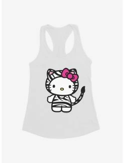 Outlet 🔥 Hello Kitty Jungle Paradise Zebra Print 👧 Girls Tank 🥰 -Cheap Sanrio Store 17386434 hi