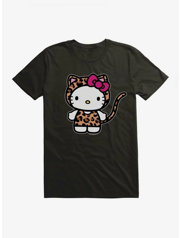 Outlet ๐ Hello Kitty Jungle Paradise Leopard Costume T-Shirt ๐ 4 Outlet ๐ Hello Kitty Jungle Paradise Leopard Costume T-Shirt ๐ - Image 2