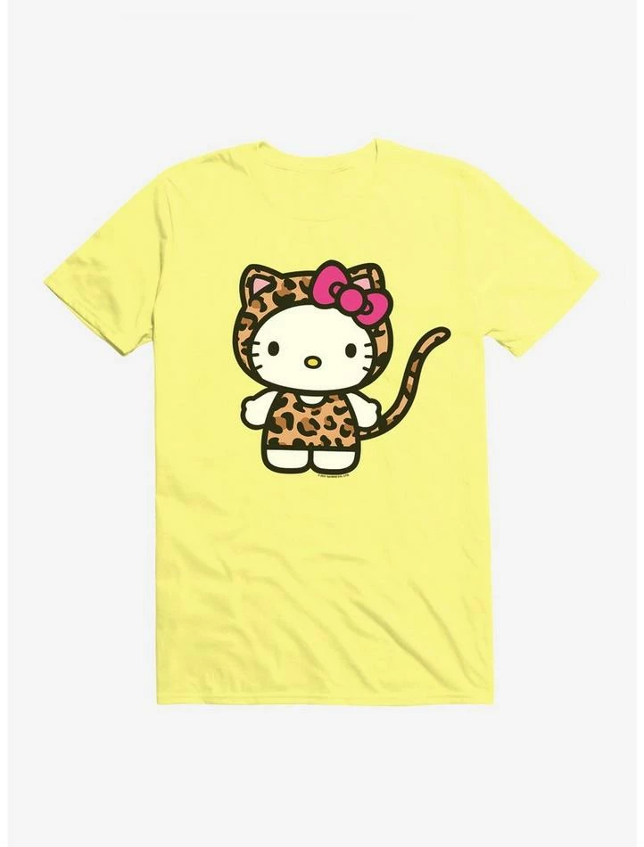 Outlet ๐ Hello Kitty Jungle Paradise Leopard Costume T-Shirt ๐ 14 Outlet ๐ Hello Kitty Jungle Paradise Leopard Costume T-Shirt ๐ - Image 12
