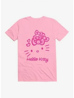 New 🧨 Hello Kitty Jungle Paradise Pink Logo T-Shirt ❤️ -Cheap Sanrio Store 17389610 hi