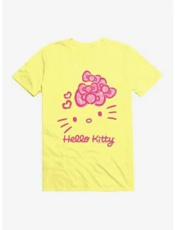 New 🧨 Hello Kitty Jungle Paradise Pink Logo T-Shirt ❤️ -Cheap Sanrio Store 17389682 hi