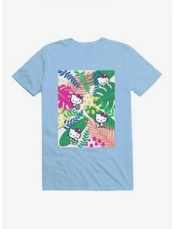 Cheap 😀 Hello Kitty Jungle Paradise Poster T-Shirt 💯 -Cheap Sanrio Store 17389736 hi