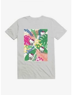 Cheap 😀 Hello Kitty Jungle Paradise Poster T-Shirt 💯 -Cheap Sanrio Store 17389763 hi