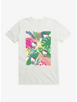Cheap 😀 Hello Kitty Jungle Paradise Poster T-Shirt 💯