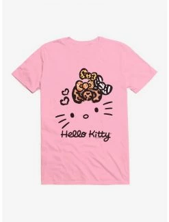 Best reviews of ✔️ Hello Kitty Jungle Paradise Stencil Outline T-Shirt 🔥 -Cheap Sanrio Store 17389898 hi