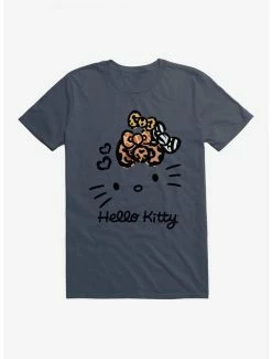 Best reviews of ✔️ Hello Kitty Jungle Paradise Stencil Outline T-Shirt 🔥 -Cheap Sanrio Store 17389916 hi