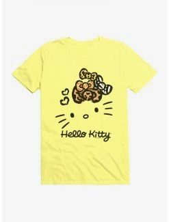 Best reviews of ✔️ Hello Kitty Jungle Paradise Stencil Outline T-Shirt 🔥 -Cheap Sanrio Store 17389961 hi