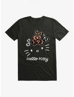 Best reviews of ✔️ Hello Kitty Jungle Paradise Stencil Outline T-Shirt 🔥 -Cheap Sanrio Store 17389970 hi