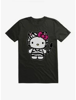 Best Sale ✔️ Hello Kitty Jungle Paradise Zebra Print T-Shirt ⌛ -Cheap Sanrio Store 17390087 hi