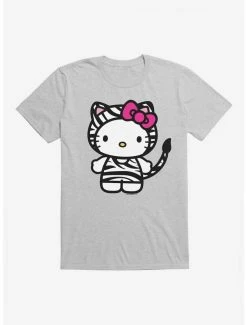 Best Sale ✔️ Hello Kitty Jungle Paradise Zebra Print T-Shirt ⌛ -Cheap Sanrio Store 17390123 hi