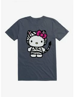 Best Sale ✔️ Hello Kitty Jungle Paradise Zebra Print T-Shirt ⌛ -Cheap Sanrio Store 17390132 hi
