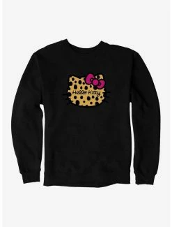 Promo 🔥 Hello Kitty Jungle Paradise Animal Logo Bow Sweatshirt ✔️
