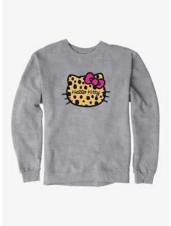 Promo 🔥 Hello Kitty Jungle Paradise Animal Logo Bow Sweatshirt ✔️ -Cheap Sanrio Store 17390211 hi