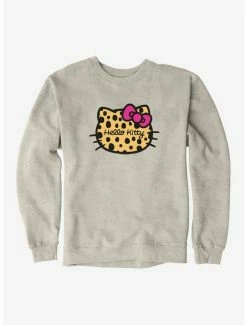 Promo 🔥 Hello Kitty Jungle Paradise Animal Logo Bow Sweatshirt ✔️ -Cheap Sanrio Store 17390223 hi
