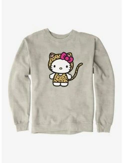 Cheap 😉 Hello Kitty Jungle Paradise Cheetah Spots Sweatshirt 🎁 -Cheap Sanrio Store 17390253 hi 1