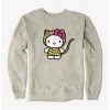 Cheap 😉 Hello Kitty Jungle Paradise Cheetah Spots Sweatshirt 🎁 -Cheap Sanrio Store 17390253 hi
