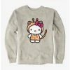 Promo 🎉 Hello Kitty Jungle Paradise Giraffe One Piece Sweatshirt 🤩 -Cheap Sanrio Store 17390283 hi
